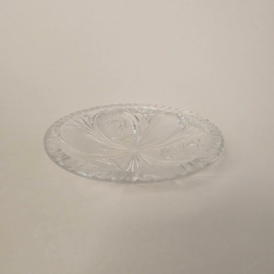 Vintage Cut Crystal Dish