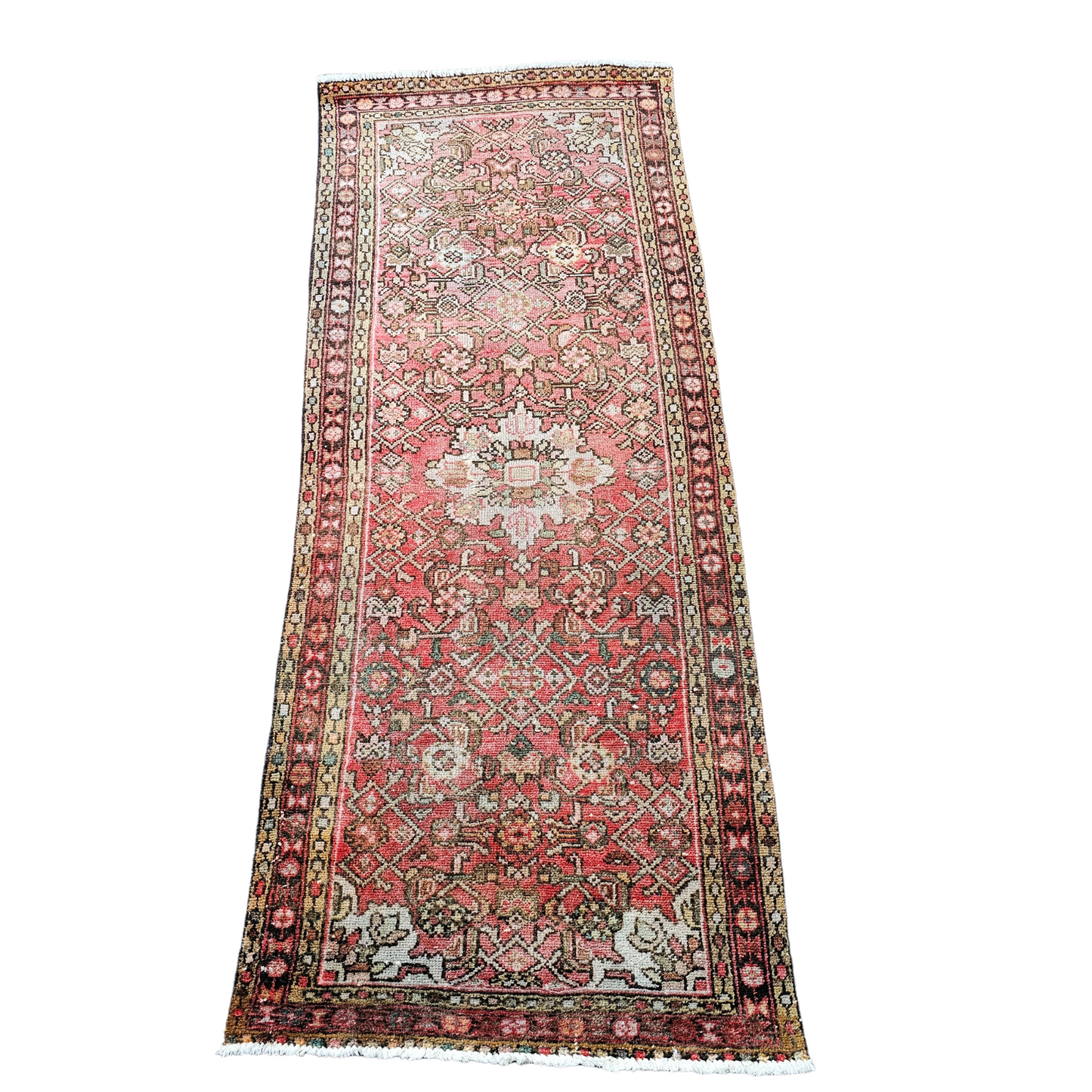 Hoseinabad Handmade Rug Runner - 2'6"x 6'3"