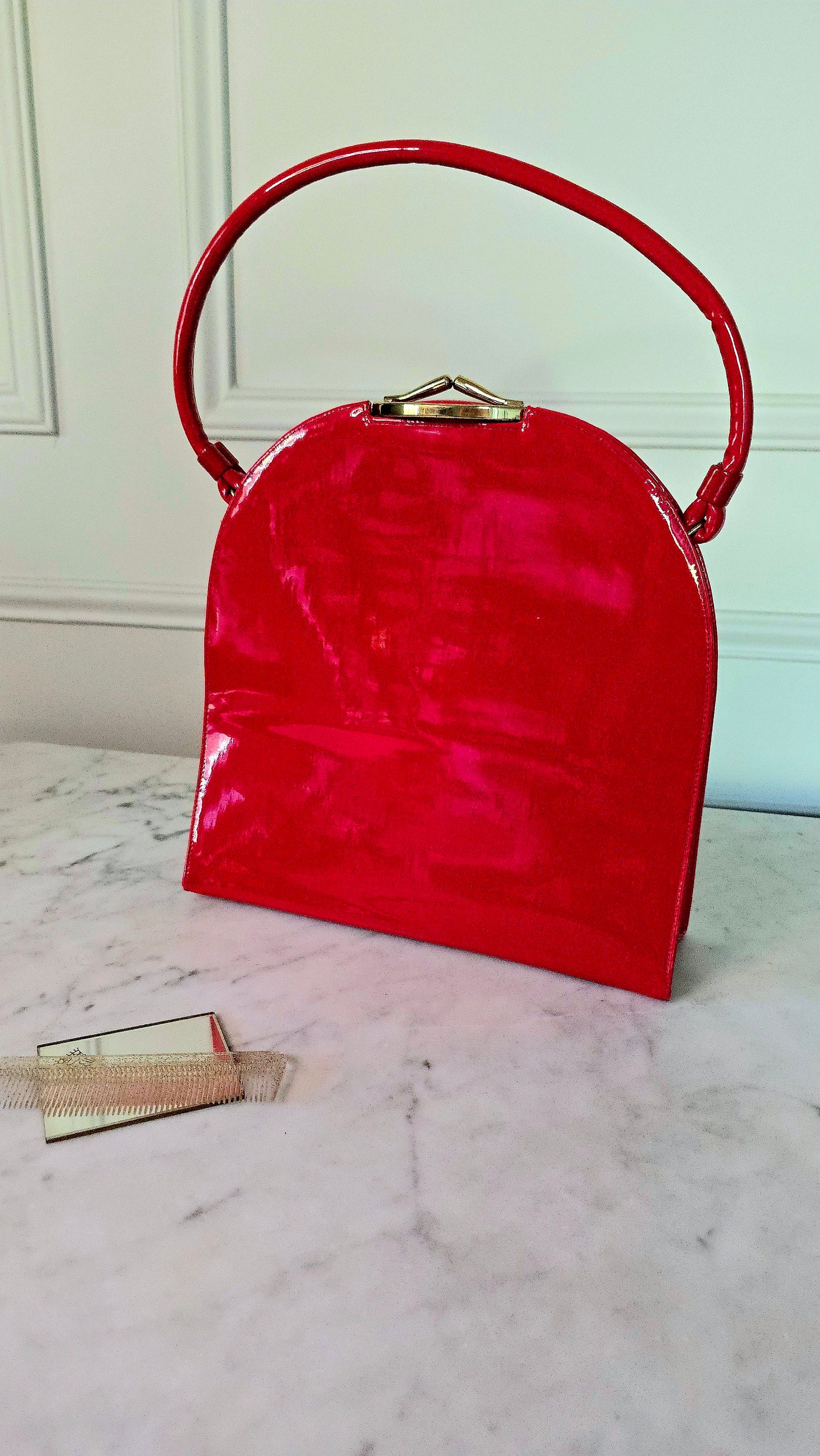 Vintage Red Handbag