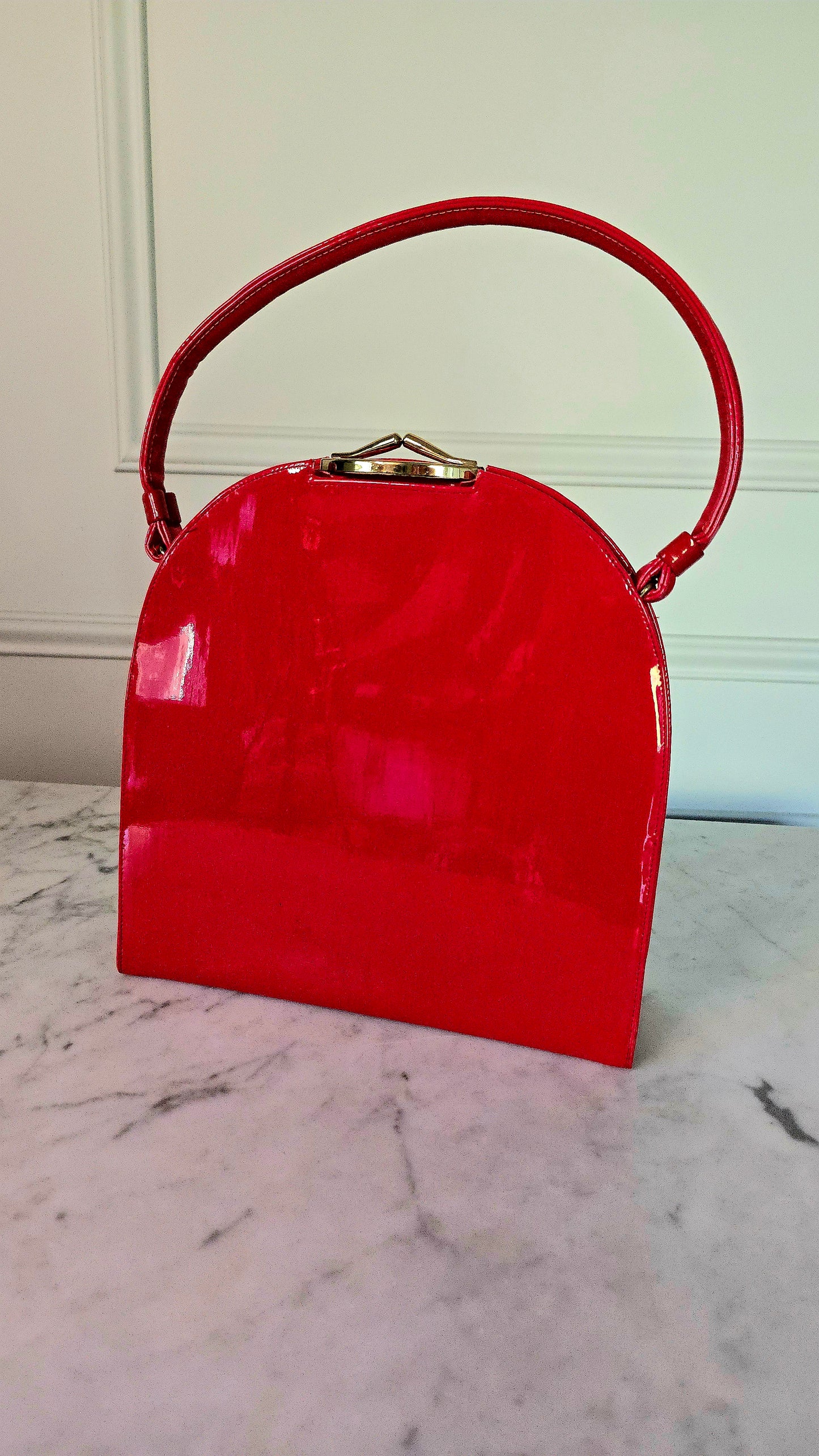 Vintage Red Handbag